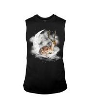 Deer Sit On The Moon Sleeveless Tee tile