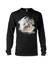 Deer Sit On The Moon Long Sleeve Tee tile
