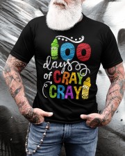Teacher 100 Days Of Cray Classic T-Shirt apparel-classic-tshirt-lifestyle-front-265