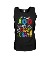 Teacher 100 Days Of Cray Unisex Tank tile