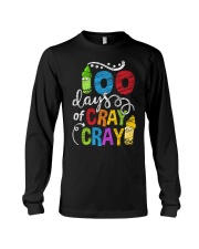 Teacher 100 Days Of Cray Long Sleeve Tee tile
