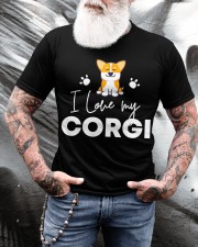 Corgi I Love My Corgi Classic T-Shirt apparel-classic-tshirt-lifestyle-front-265