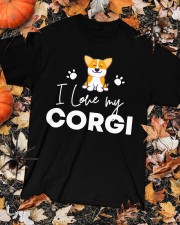 Corgi I Love My Corgi Classic T-Shirt custom-t-shirts-classic-lifestyle-front-320