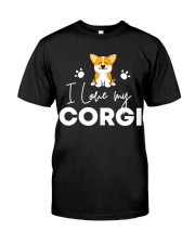 Corgi I Love My Corgi Premium Fit Mens Tee tile