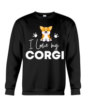 Corgi I Love My Corgi Crewneck Sweatshirt tile