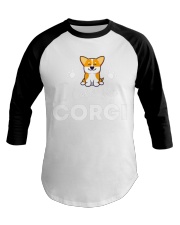 Corgi I Love My Corgi Baseball Tee tile