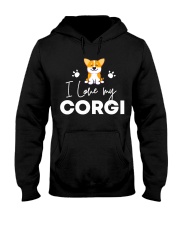 Corgi I Love My Corgi Hooded Sweatshirt tile