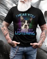 Boston Terrier-02-I Hear You Classic T-Shirt apparel-classic-tshirt-lifestyle-front-265