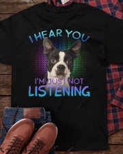 Boston Terrier-02-I Hear You Classic T-Shirt apparel-classic-tshirt-lifestyle-front-270