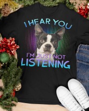 Boston Terrier-02-I Hear You Classic T-Shirt apparel-classic-tshirt-lifestyle-front-82