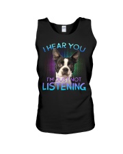 Boston Terrier-02-I Hear You Unisex Tank tile
