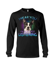 Boston Terrier-02-I Hear You Long Sleeve Tee tile