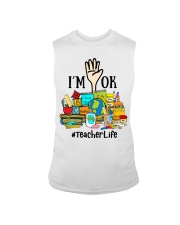 Teacher I Am Ok Sleeveless Tee tile