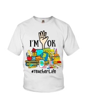 Teacher I Am Ok Youth T-Shirt tile