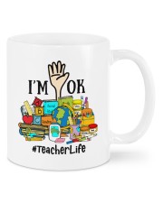 Teacher I Am Ok Mugs tile