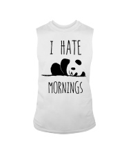 Bear I Hate Mornings Panda Sleeveless Tee tile