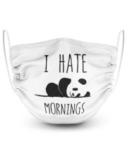 Bear I Hate Mornings Panda Masks tile