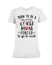 Corgi Mom Premium Fit Ladies Tee tile