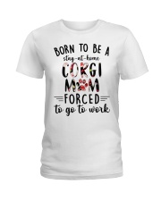 Corgi Mom Ladies T-Shirt tile