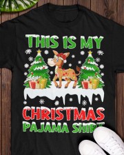 Donkey Christmas - This Is My Christmas Pajma Shirt Classic T-Shirt apparel-classic-tshirt-lifestyle-front-160