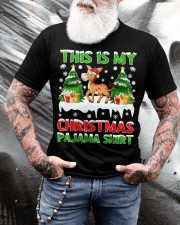 Donkey Christmas - This Is My Christmas Pajma Shirt Classic T-Shirt apparel-classic-tshirt-lifestyle-front-265