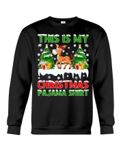Donkey Christmas - This Is My Christmas Pajma Shirt Crewneck Sweatshirt tile