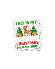 Donkey Christmas - This Is My Christmas Pajma Shirt Sticker tile