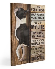 Boston Terrier My Life canvas-wrap-print tile