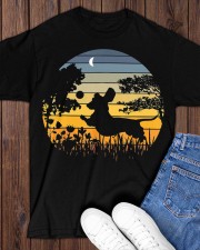 Dachshund Sunset Classic T-Shirt apparel-classic-tshirt-lifestyle-front-158