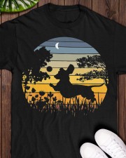 Dachshund Sunset Classic T-Shirt apparel-classic-tshirt-lifestyle-front-160