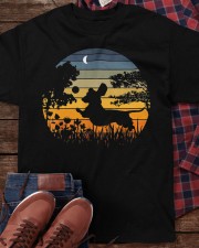 Dachshund Sunset Classic T-Shirt apparel-classic-tshirt-lifestyle-front-270