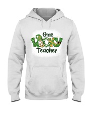 Teacher One Lucky Teacher Hooded Sweatshirt tile