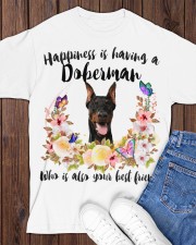 Doberman Also Your Best Friend Classic T-Shirt apparel-classic-tshirt-lifestyle-front-158