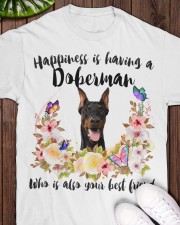 Doberman Also Your Best Friend Classic T-Shirt apparel-classic-tshirt-lifestyle-front-160
