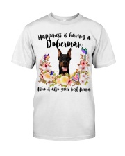 Doberman Also Your Best Friend Premium Fit Mens Tee tile