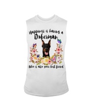Doberman Also Your Best Friend Sleeveless Tee tile