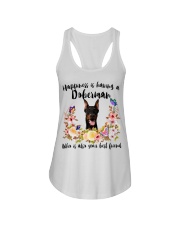 Doberman Also Your Best Friend Ladies Flowy Tank tile