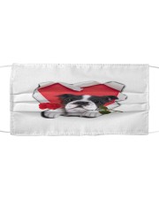 Boston Terrier Valentine Mask tile