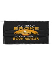 My Broom Broke So I Become A Book Reader Mask tile