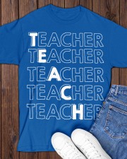 Teacher Teacher Teacher Classic T-Shirt apparel-classic-tshirt-lifestyle-front-158