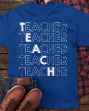 Teacher Teacher Teacher Classic T-Shirt apparel-classic-tshirt-lifestyle-front-270