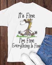 It's Fine I'm Fine Horse Classic T-Shirt apparel-classic-tshirt-lifestyle-front-158