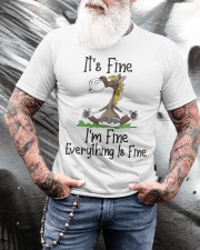 It's Fine I'm Fine Horse Classic T-Shirt apparel-classic-tshirt-lifestyle-front-265