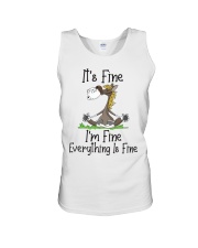 It's Fine I'm Fine Horse Unisex Tank tile