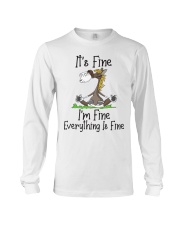 It's Fine I'm Fine Horse Long Sleeve Tee tile