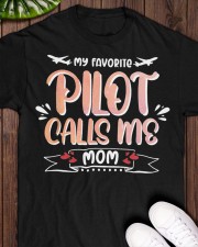 Pilot Calls Me Mom Classic T-Shirt apparel-classic-tshirt-lifestyle-front-160