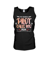 Pilot Calls Me Mom Unisex Tank tile