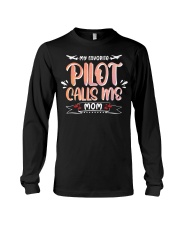 Pilot Calls Me Mom Long Sleeve Tee tile