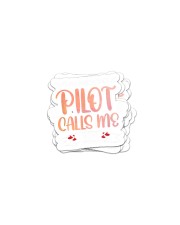 Pilot Calls Me Mom Sticker tile