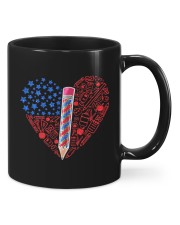 Teacher Flag Heart Mugs tile